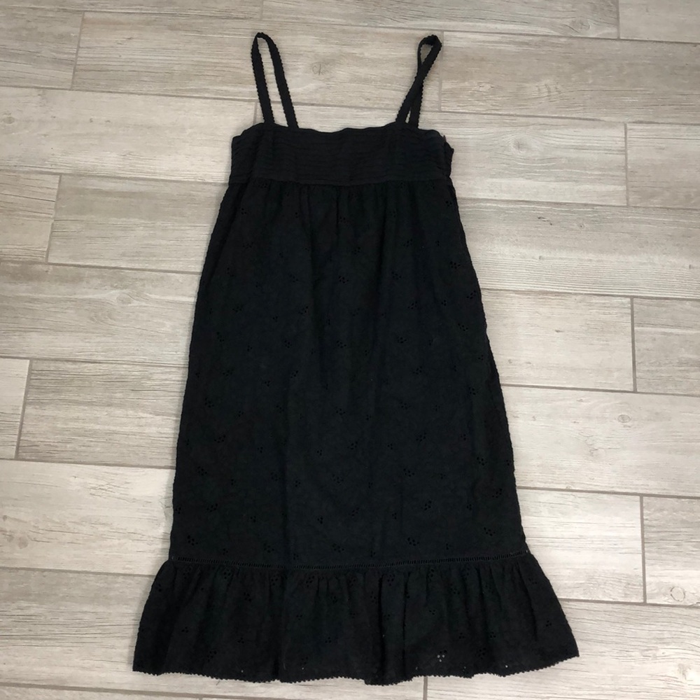 Juicy Couture black eyelet dress